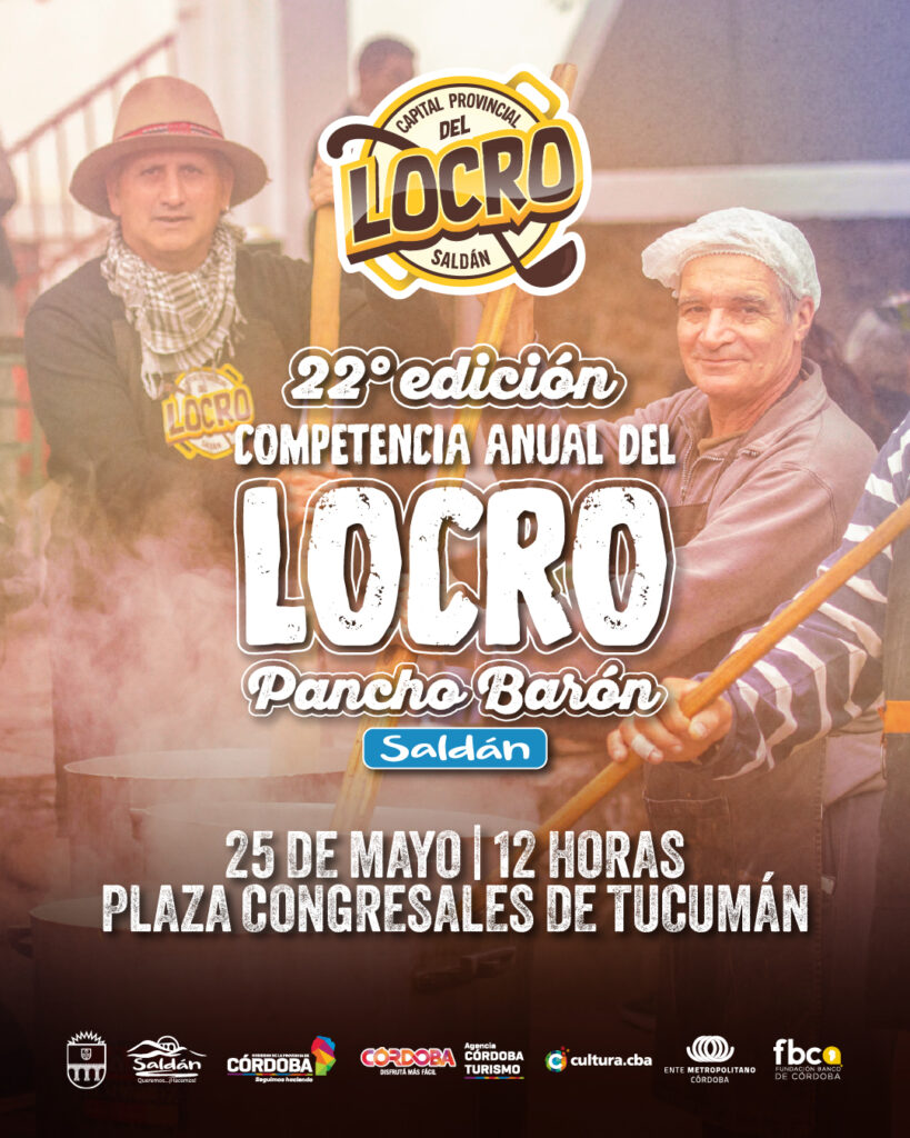 Se viene la Competencia del Locro 2026