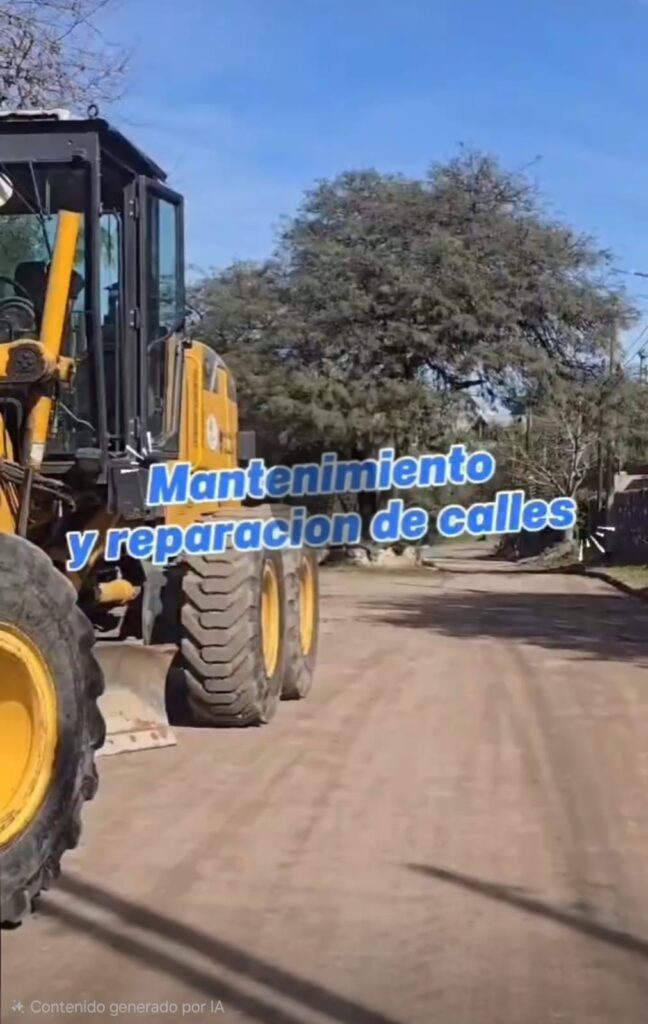 Tareas de mantenimiento de calles