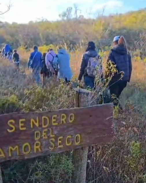 Vacaciones: caminata por la Reserva