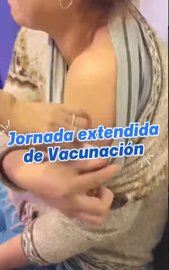Jornada extendida de vacunación