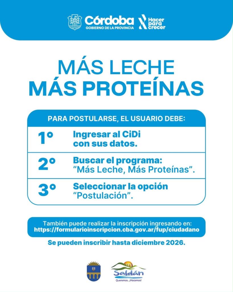 Más leche, más proteínas