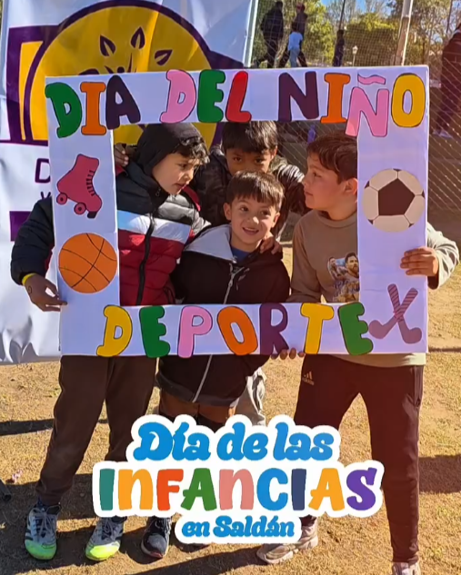 ¡Saldán celebró a lo grande el Día de las Infancias!